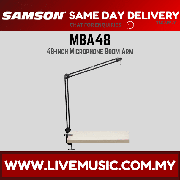 SAMSON MBA48 MICROPHONE BOOM ARM ( MBA-48 / MBA 48 )