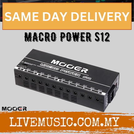 Mooer Macro Power S12 Professional Isolated Power Supply