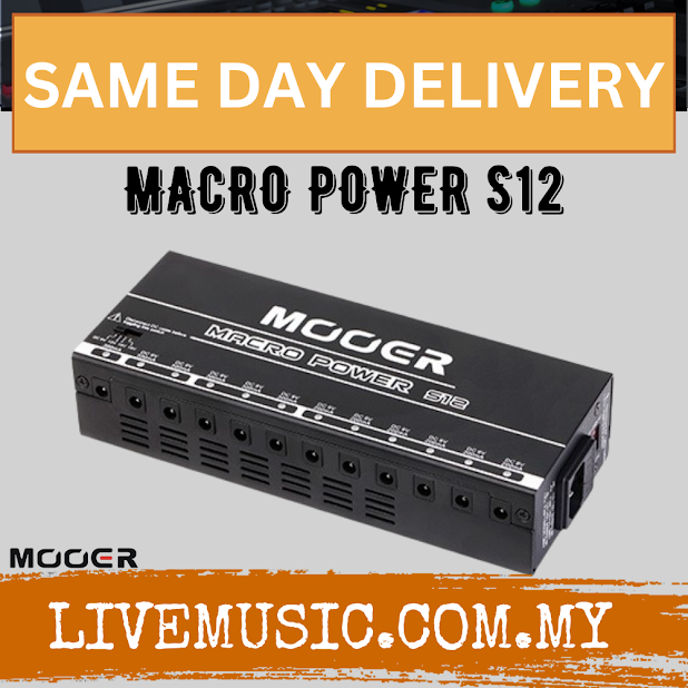 Mooer Macro Power S12 Professional Isolated Power Supply