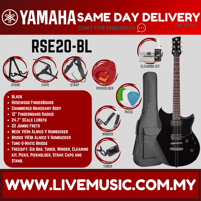 Yamaha Revstar Element RSE20 Electric Guitar - ( RSE-20 / RSE 20 )