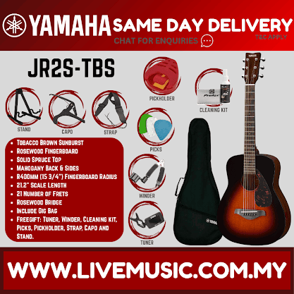 Yamaha JR2S 3/4 Size Solid Top Acoustic Beginner Guitar for 8-12 years old-JR2S - ( JR-2S / JR 2S )