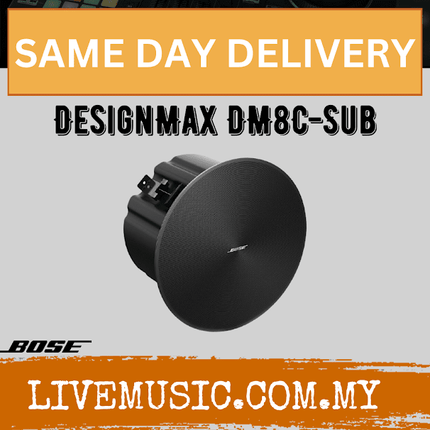 Bose DesignMax DM8C-Sub Subwoofer - Black ( DM8C SUB / DM8CSUB )