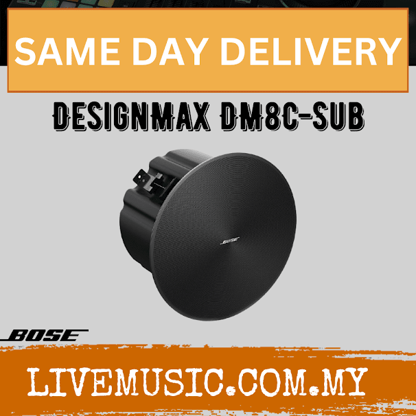 Bose DesignMax DM8C-Sub Subwoofer - Black ( DM8C SUB / DM8CSUB )
