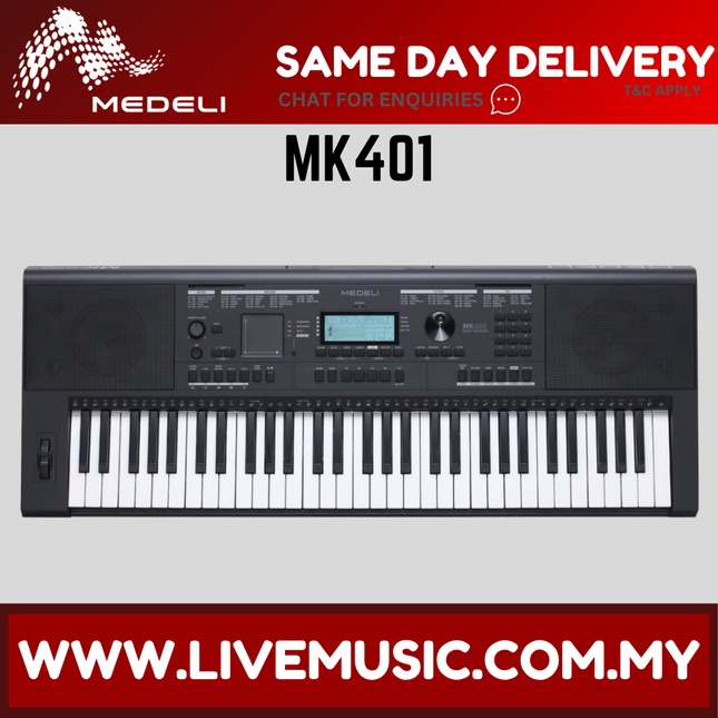 Medeli MK401 61 Keys Keyboard ( MK-401 / MK 401 )