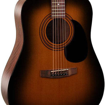 Cort AD810 - Acoustic Guitar with Gig Bag - Satin Sunburst (AD-810/AD810-SSB)