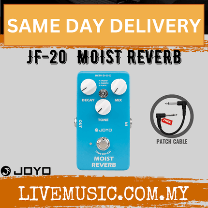 JOYO JF-20 Moist Reverb Guitar Effect Pedal ( JF20 / JF 20 )