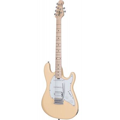 Sterling by Music Man Cutlass CT30HSS Electric Guitar, Vintage Cream (CT30 HSS/CT30-HSS)