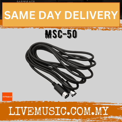 Roland MSC-50 - 5m Midi Cable (MSC50)