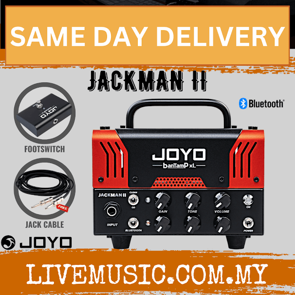 Joyo Jackman II Bantamp XL Guitar Preamp Tube Amp Head 20 Watt with Bluetooth ( JackmanII / Jackman-II )