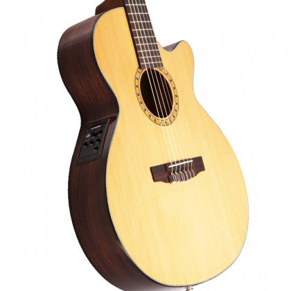 Cort CEC7 Classical Guitar with Gig Bag - Natural (CEC 7/CEC-7)
