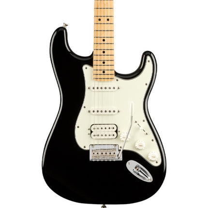 Fender Player HSS Stratocaster Electric Guitar, Maple Fretboard - Black
