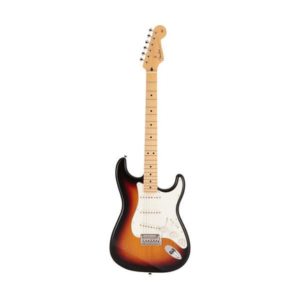 Fender Japan Hybrid II Stratocaster Electric Guitar, Maple Fretboard with Gig Bag - 3-Color Sunburst