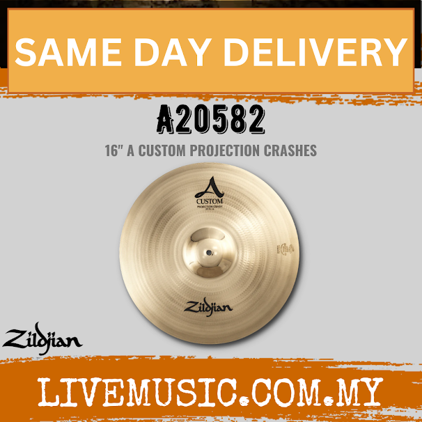 Zildjian 16" A Series Custom Projection Crash Cymbal ( A20582 )