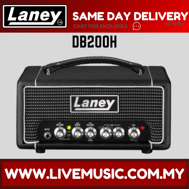 LANEY DB200H DIGBETH SERIES BASS AMP, HEAD ( DB-200H / DB 200H )