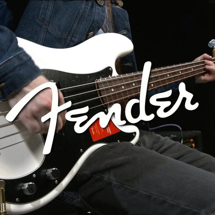 Fender Japan Traditional II 70s Precision Bass Guitar, Rosewood Fretboard with FREE Gig Bag - Arctic White