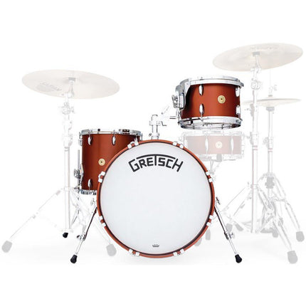 Gretsch CTI-J403-SWG Catalina Club 3-Piece Drum Shell Kit - Satin Walnut Glaze (CTI J403)