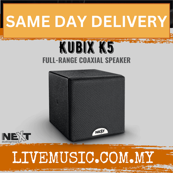 Next Audio Kubix K5 Full-range Coaxial Speaker ( KubixK5 / Kubix K5 )