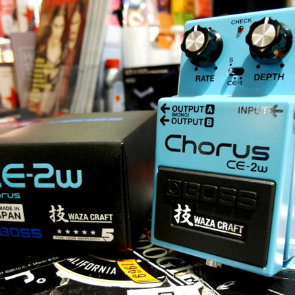 Boss CE-2W Waza Craft Chorus Guitar Effect Pedal (CE2W CE 2W)