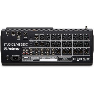 PreSonus StudioLive 32SC 32-Channel Digital Mixer and USB Audio Interface (StudioLive32SC)(StudioLive32 SC)