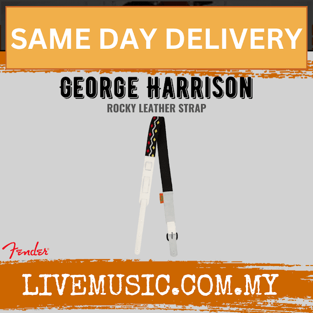 Fender George Harrison Rocky Leather Strap