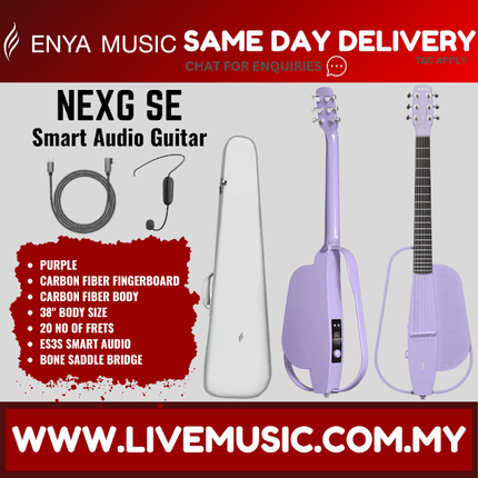 ENYA NEXG SE Carbon Fiber Guitar With Bag - ( NEXG SE / NEXGSE )