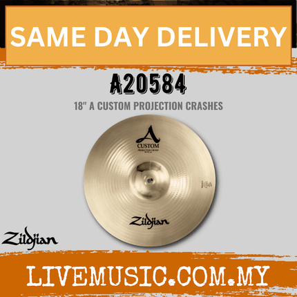 Zildjian 18" A Series Custom Projection Crash Cymbal ( A20584 )