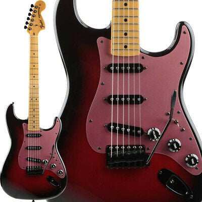 Fender Limited Run Ken Signature SSS Stratocaster Electric Guitar, Maple Fretboard with FREE Gig Bag - Galaxy Red