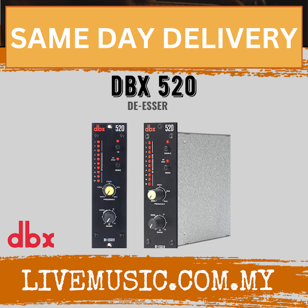 Dbx By Harman 520 De-Esser - 500 Series ( dbx520 / dbx-520 )