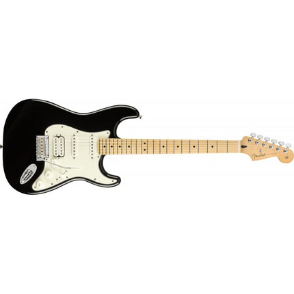 Fender Player HSS Stratocaster Electric Guitar, Maple Fretboard - Black