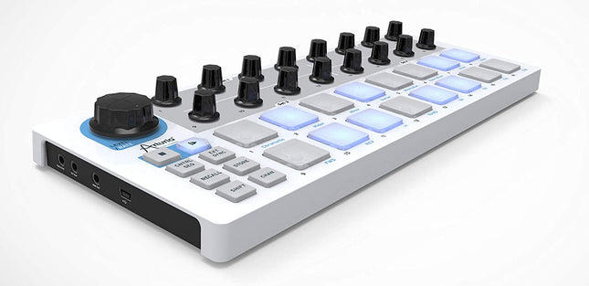 Arturia Beatstep MIDI Controller and Step Sequencer - White Edition
