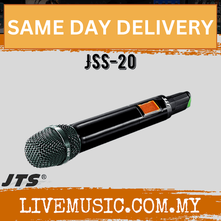 JTS JSS-20 UF 20 Series Wireless Handheld MicrophoneTransmitter (JSS-20 JSS20)