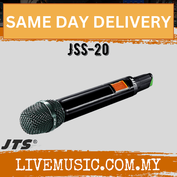 JTS JSS-20 UF 20 Series Wireless Handheld MicrophoneTransmitter (JSS-20 JSS20)