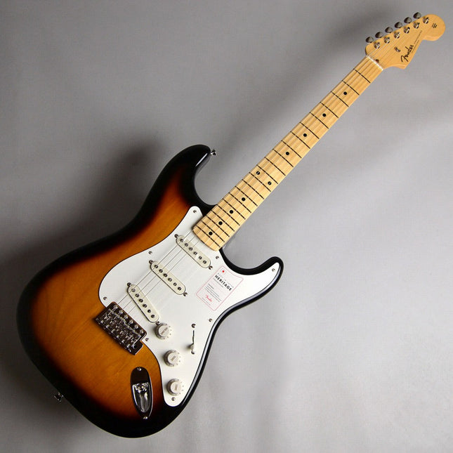 Fender Japan Heritage 50s Stratocaster Electric Guitar, Maple Fretboard - 2-Tone Sunburst