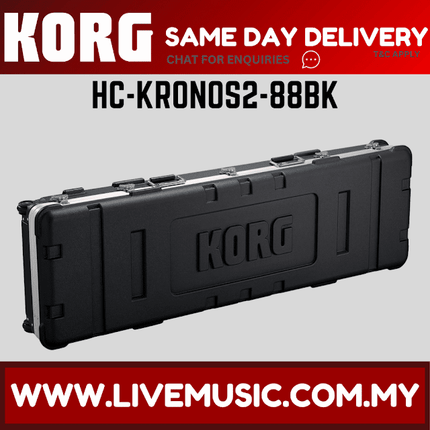Korg HC-KRONOS2 88 Fitted Flight Hard Case Travel For 88 Key Kronos Keyboard ( HC KRONOS2 )