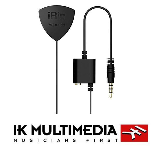 IK Multimedia iRig Acoustic Recording Interface For IOS Devices