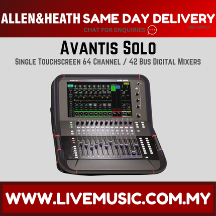 Allen & Heath Avantis Solo 64-channel Digital Mixer ( AVANTIS-S )