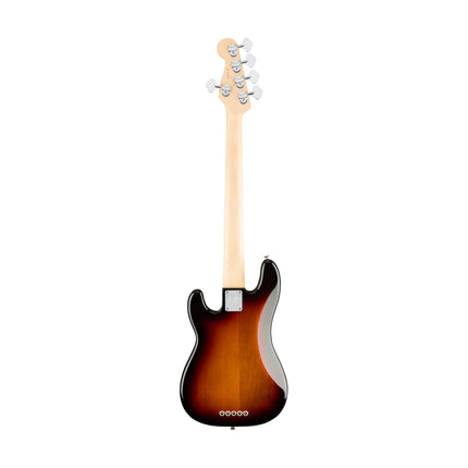 Fender American Professional II 5-string Jazz Bass Electric Guitar, RW FB, 3-Tone Sunburst