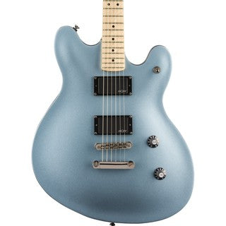Squier Contemporary Starcaster Electric Guitar, Maple Fretboard - Ice Blue Metallic