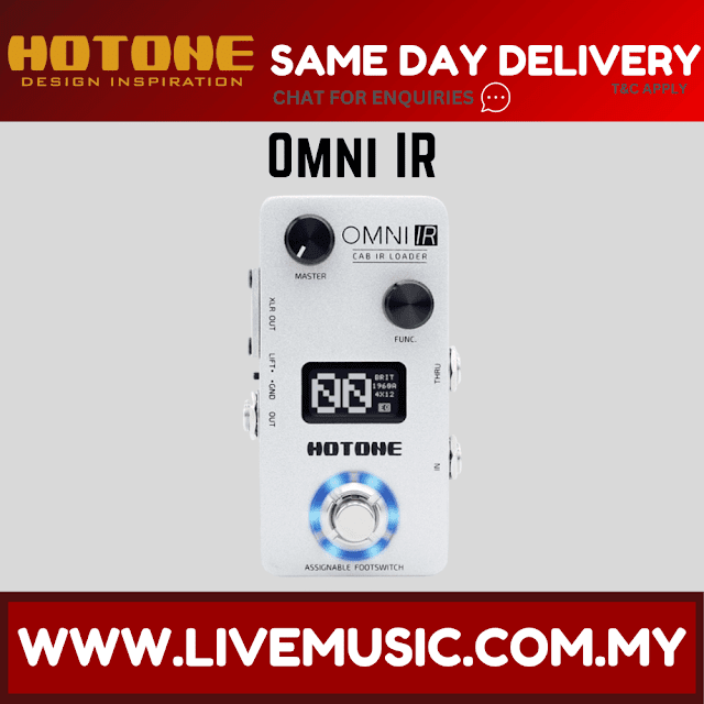 Hotone Omni CAB IR Loader Guitar Pedal