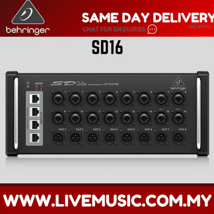 Behringer SD16 16-channel Stage Box ( SD-16 / SD 16 )