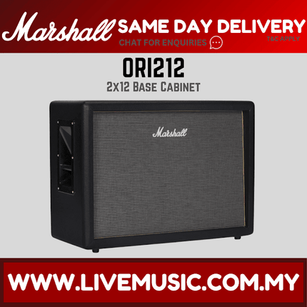 Marshall ORI212 Origin Series - 160 Watt, 2x12" Horizontal Extension Cabinet