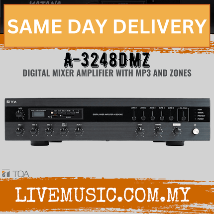 TOA A-3248DMZ Digital Mixer Amplifier ( A3248DMZ / A 3248DMZ )