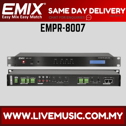 Emix EMSQ-8022 6 CH Power Sequencer ( EMSQ 8022 / EMSQ8022 )