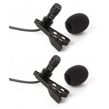 IK Multimedia iRig Mic Lav 2 Pack - Lavalier Microphone for iOS and Android