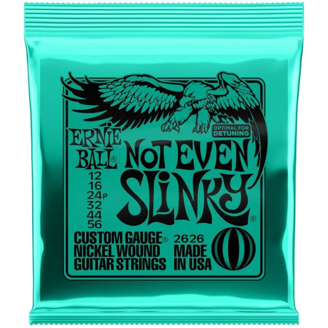 Ernie Ball 2626 Electric Guitar Strings Not Even Slinky Nickel Wound (12-56/EB2626)