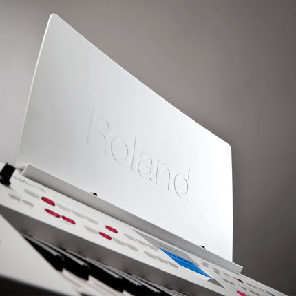Roland BK-3 - 61 Keys White Backing Keyboard with Note Stand and Adapter (BK3/BK 3)