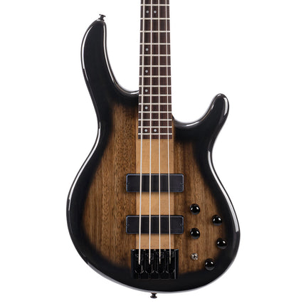 Cort C4 Plus ZBMH 4-String Electric Bass Guitar Rosewood Fretboard with Bag - Trans Black Burst
