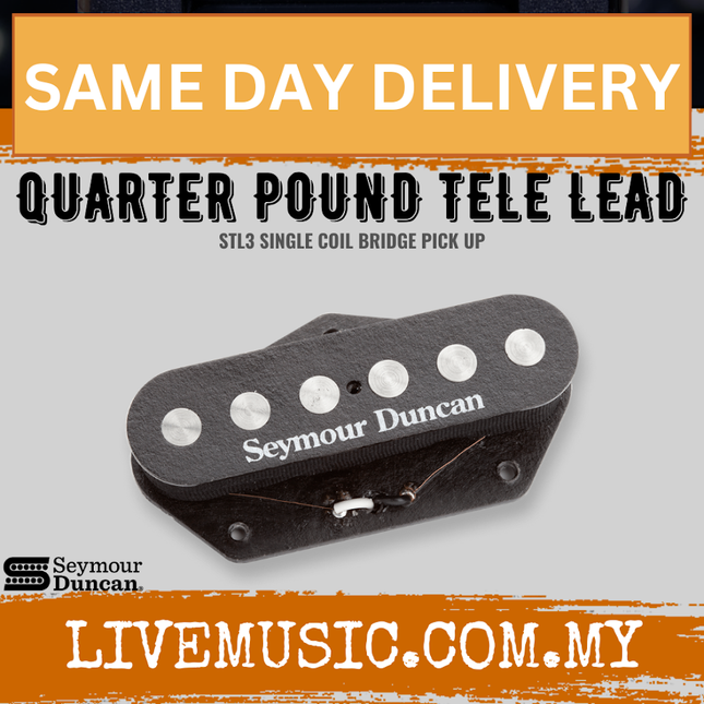 Seymour Duncan STL-3 Quarter Pound Tele Pickup - Lead ( STL 3 / STL3 )