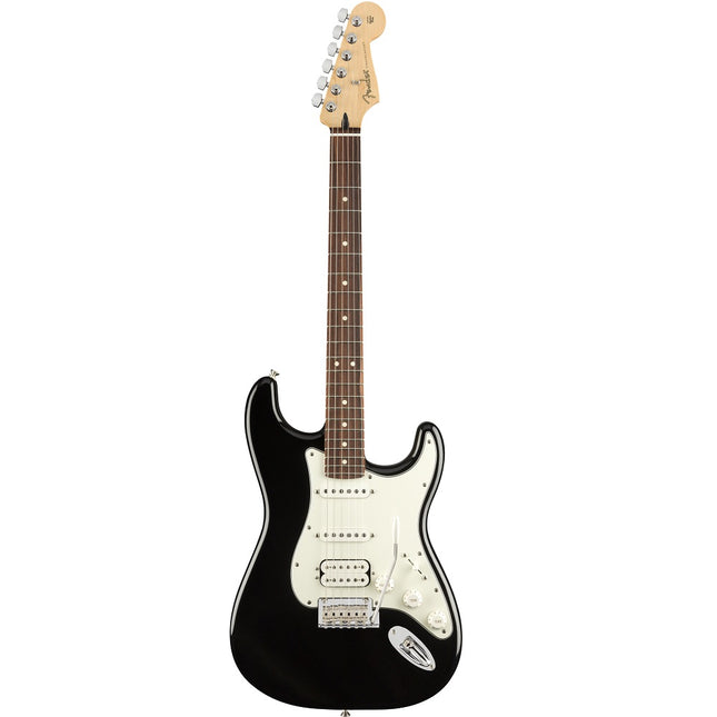 Fender Player HSS Stratocaster Electric Guitar, Pau Ferro Fretboard - Black