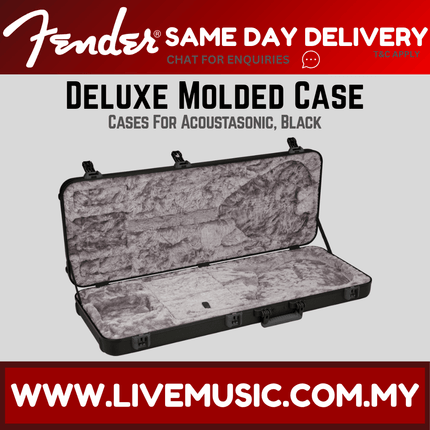Fender Deluxe Molded Acoustasonic Guitar Case